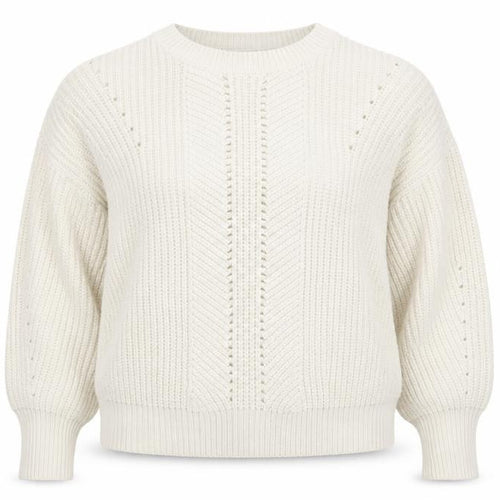 New Look Womens White   Pullover Jumper Size L