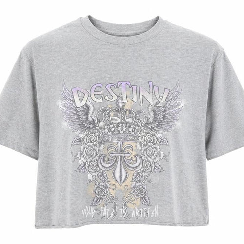 Capsule Womens White   Cropped T-Shirt Size XL