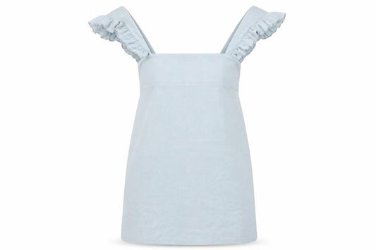 Front view of EDGE women’s black fit & flare, size UK 10