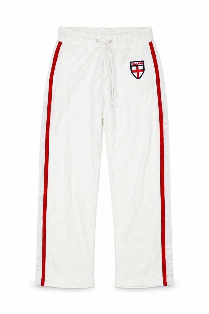 IMANI Boys White   Jogger Trousers Size S