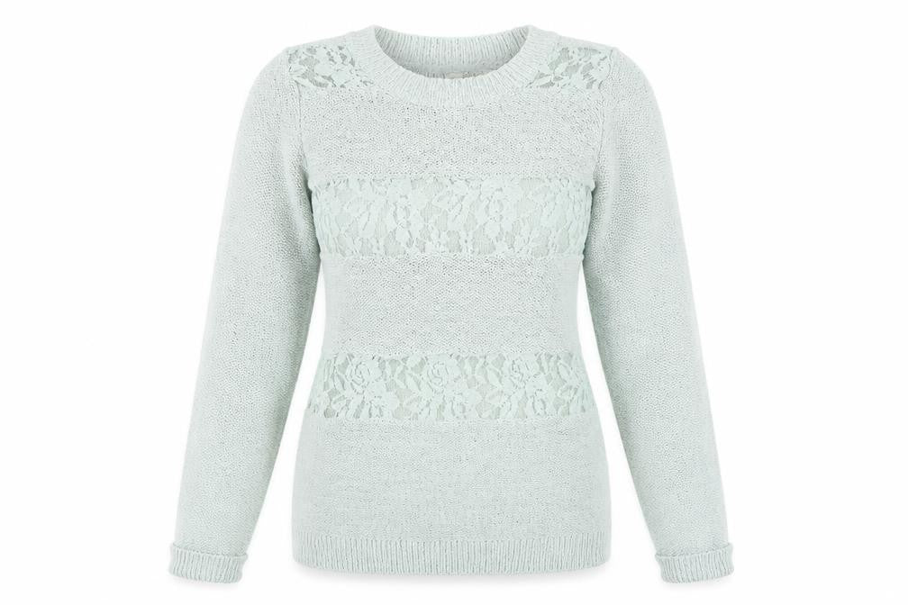 Bershka Womens Green   Pullover Jumper Size S