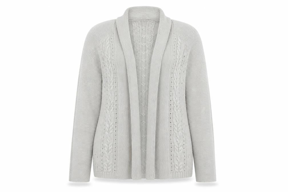 Marks and Spencer Womens Grey   Cardigan Jumper Size 10
