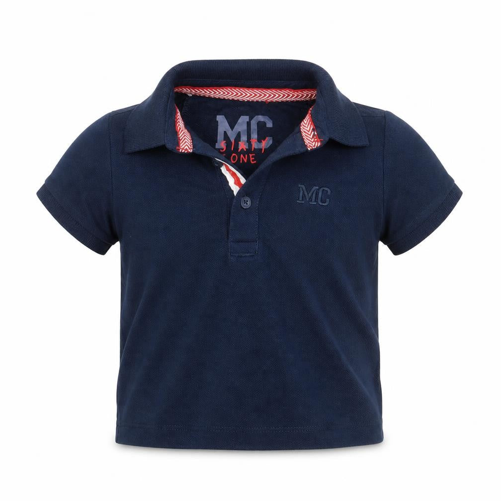 Mothercare Baby Blue   Basic Polo Size 6-9 Months