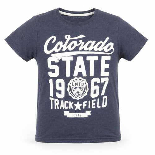 Rebel Boys Blue   Basic T-Shirt Size 9-10 Years  - Colorado