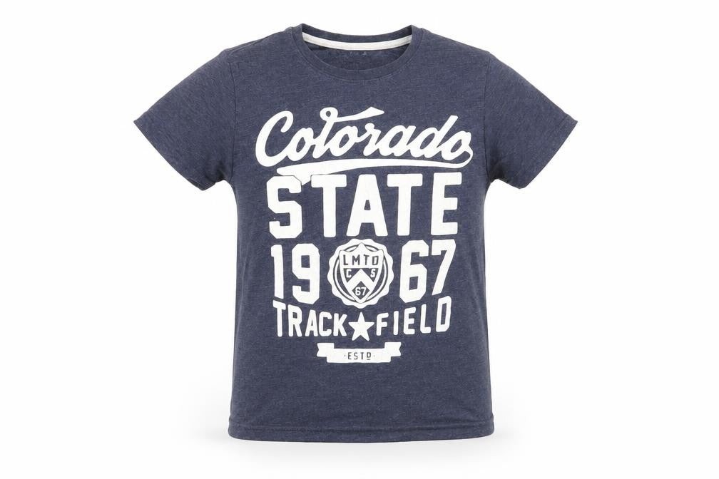 Rebel Boys Blue   Basic T-Shirt Size 9-10 Years  - Colorado