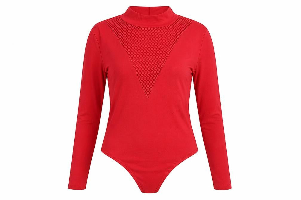 Boohoo Womens Red   Basic Blouse Size 12
