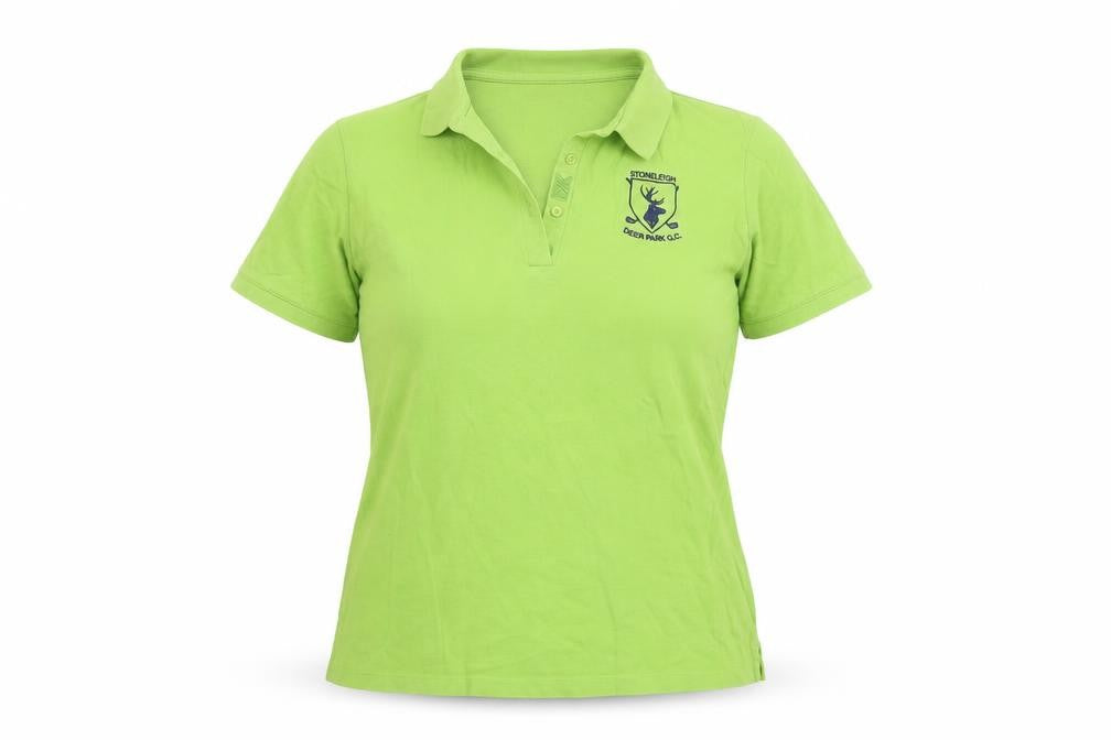 Gutter & Buck Womens Green   Basic Polo Size M