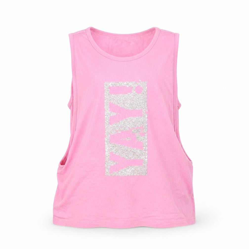 BlueZoo Girls Pink   Basic Tank Size 7-8 Years  - yay!