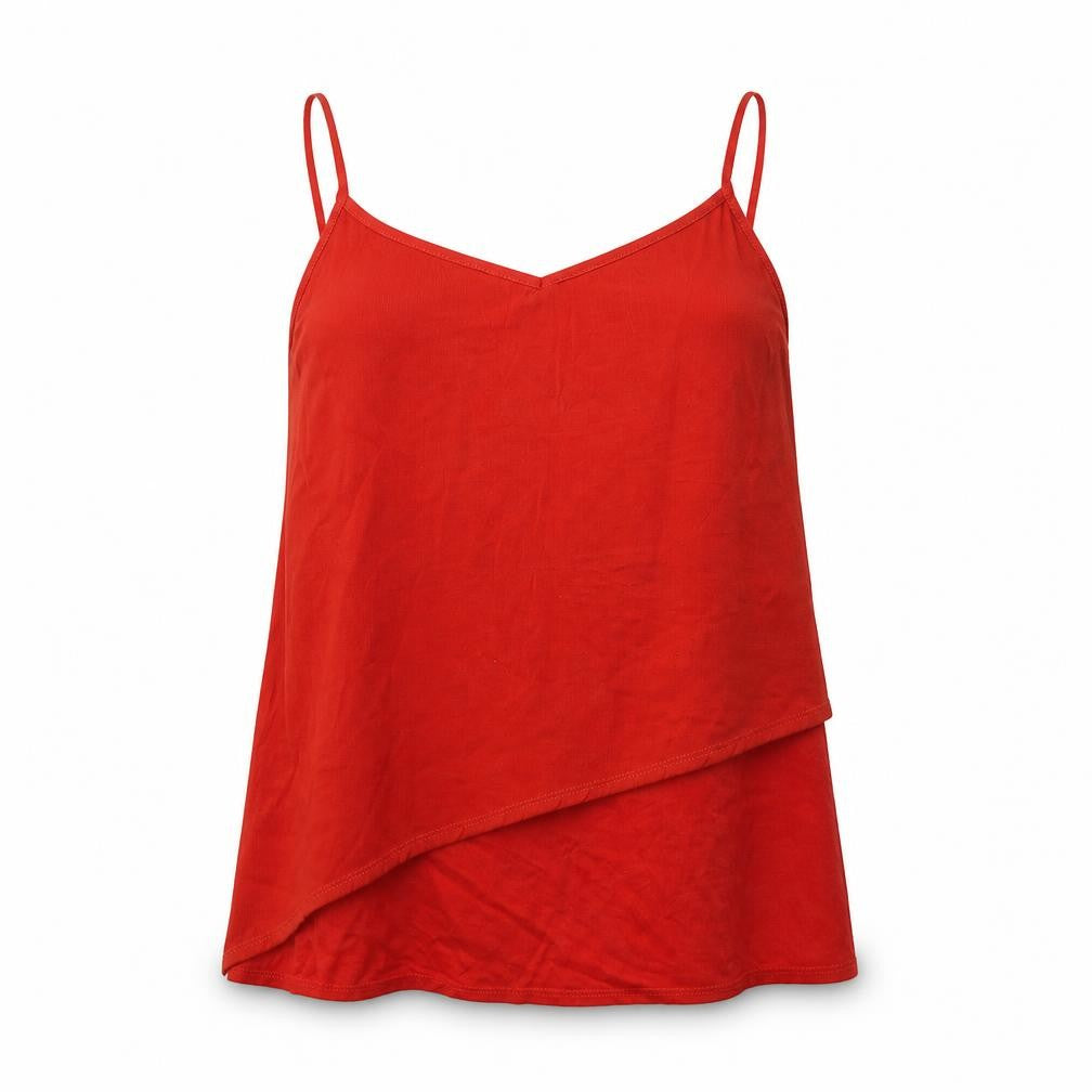 Papaya Womens Red   Basic Blouse Size 12