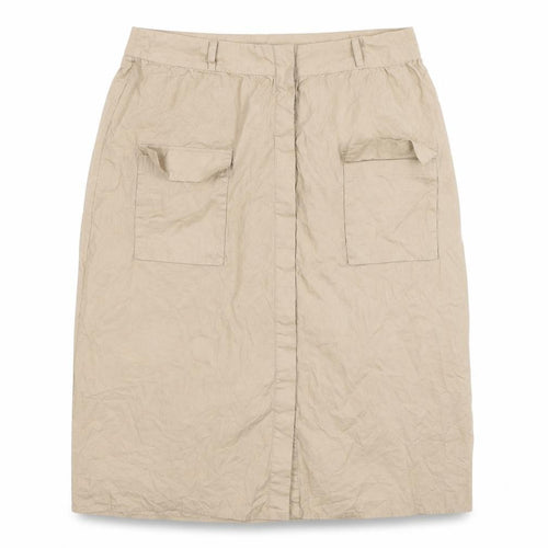 VILA Womens Beige   Straight & Pencil Skirt Size 32 in