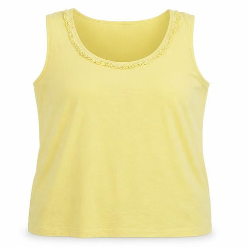 Debenhams Womens Yellow   Basic Tank Size 16