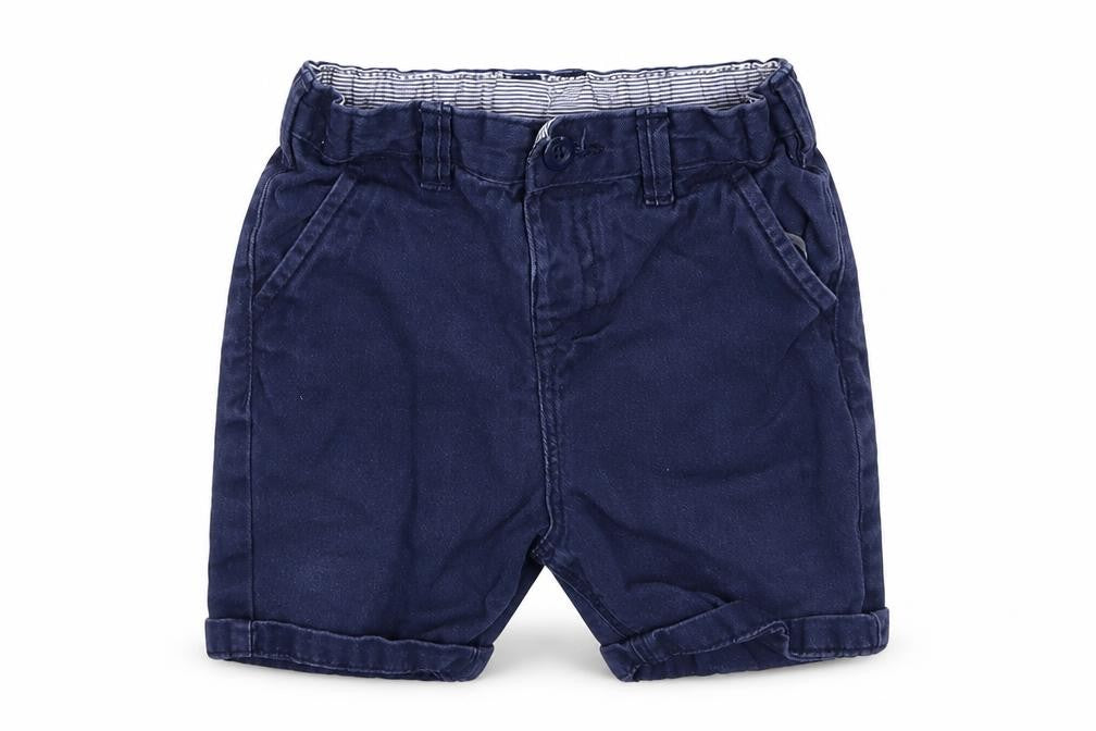 George Boys Blue   Cropped Trousers Size 12-18 Months