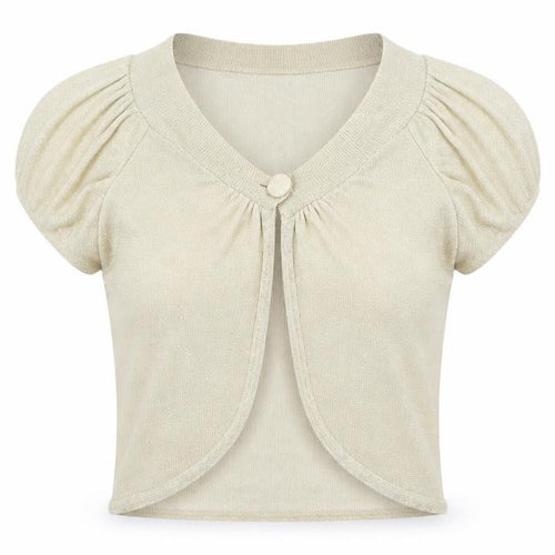 Dorothy Perkins Womens Gold   Cardigan Jumper Size 12