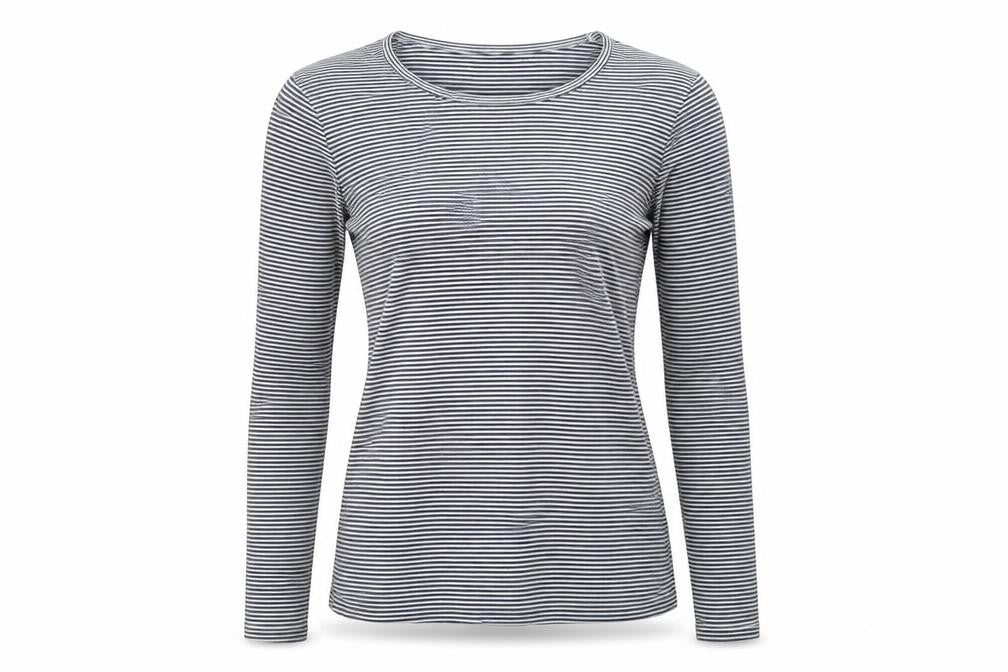 New Look Womens Blue Striped  Pullover Jumper Size 10