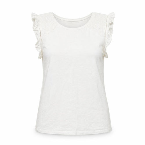 Oasis Womens White   Basic Tank Size S