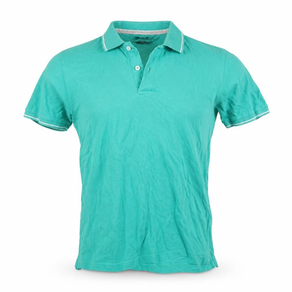Mango Mens Green    Polo Size M