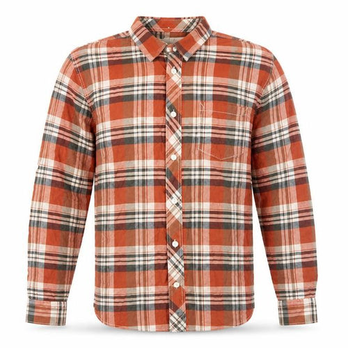 Debenhams Mens Red Plaid   Button-Up Size L