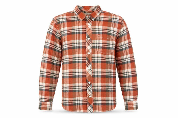 Debenhams Mens Red Plaid Button-Up Size L