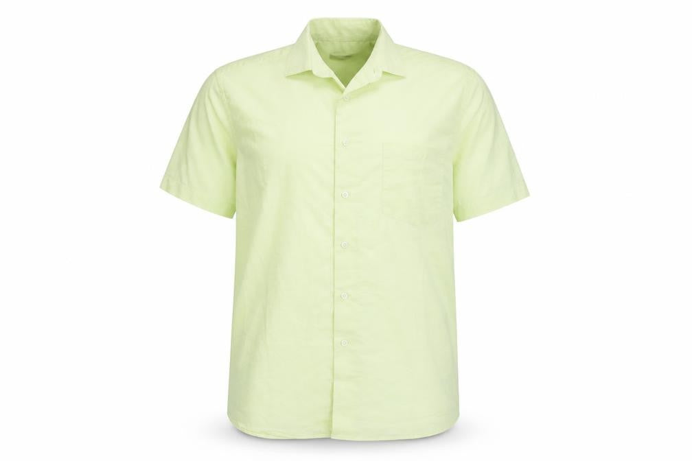 Biente Mens Green    Button-Up Size 15.5