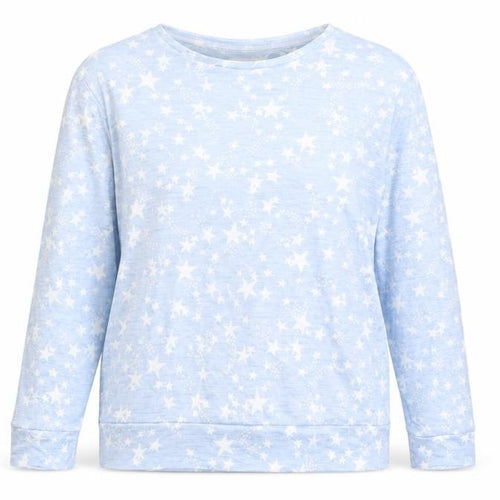 Matalan Womens Blue Polka Dot   Pyjama Top Size S