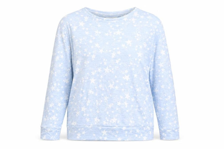 Matalan Womens Blue Polka Dot   Pyjama Top Size S