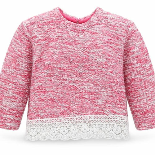 Primark Girls Pink  Knit Pullover Jumper Size 3-6 Months