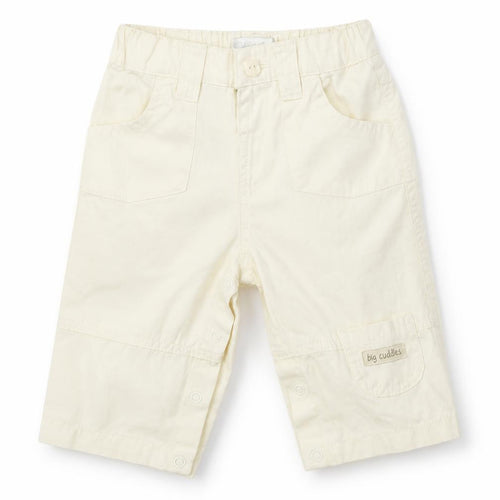 Bebe Cool Boys Ivory   Capri Trousers Size 3-6 Months