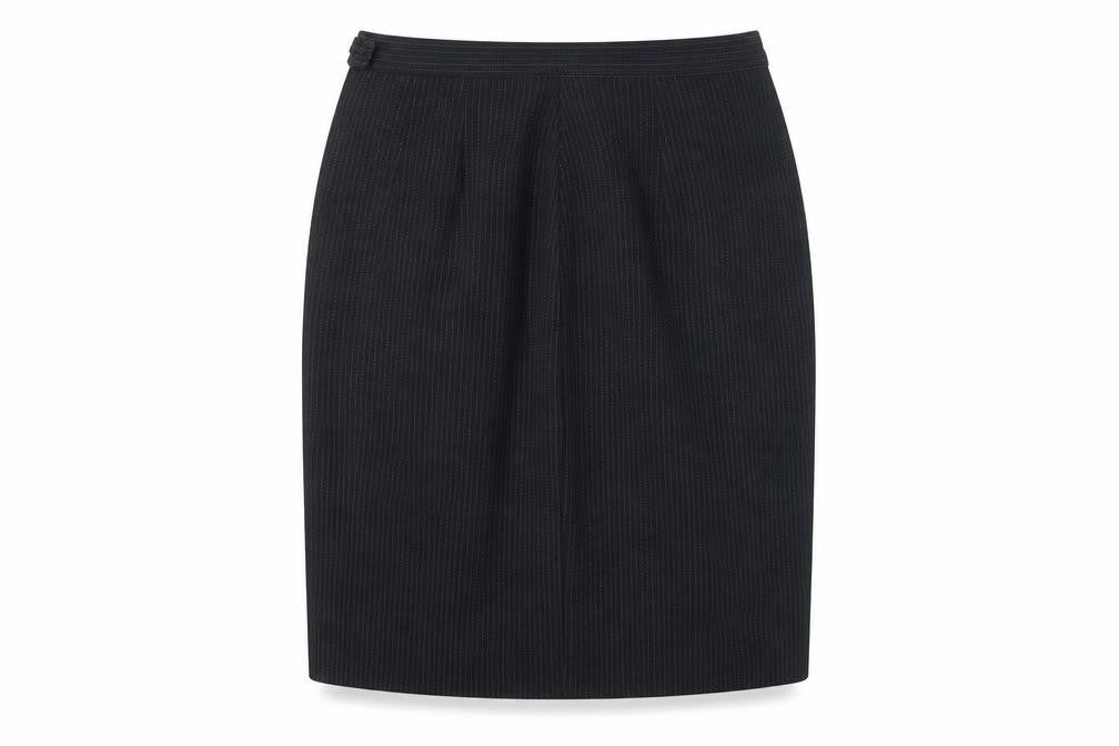 Marks and Spencer Womens Black Striped  Straight & Pencil Skirt Size 10