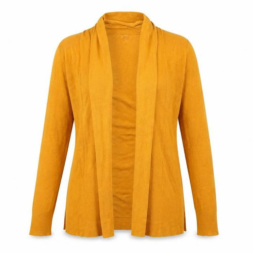 Primark Womens Yellow  Knit Cardigan Jumper Size 6