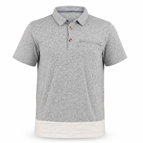 quality outfitters Boys Grey   Basic Polo Size 10 Years