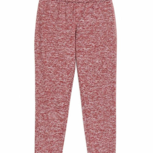 Preworn Womens Red   Jogger Leggings Size S L23 in