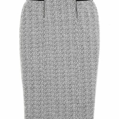 F&F Womens Grey   Straight & Pencil Skirt Size 6