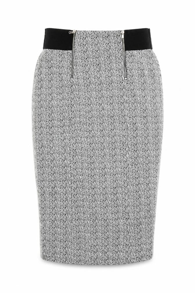 F&F Womens Grey   Straight & Pencil Skirt Size 6