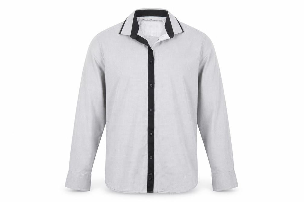 Spital Fields Mens Grey    Button-Up Size 16