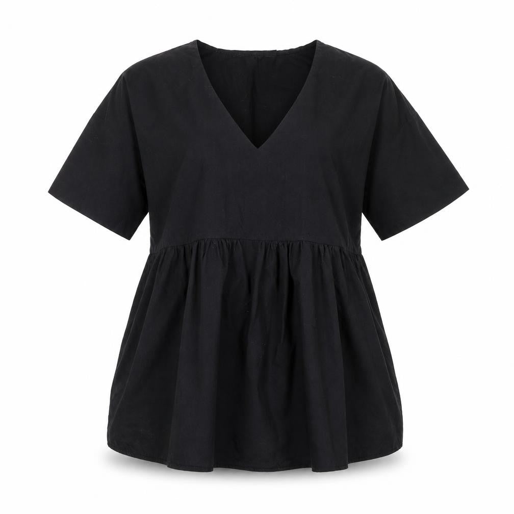 I SAW IT FIRST Womens Black   Tunic Blouse Size 6