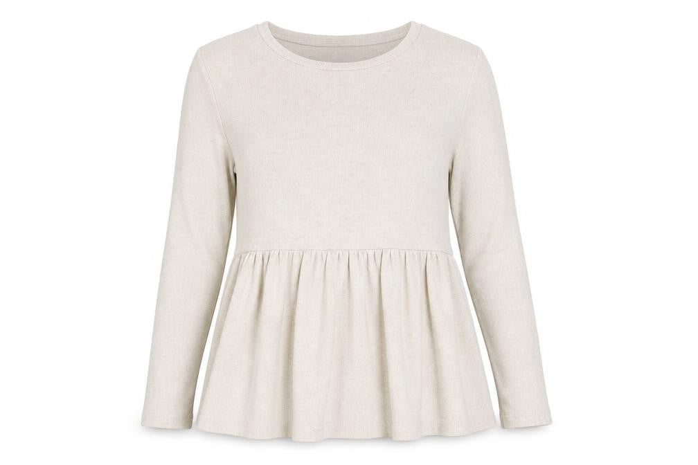 Marks and Spencer Womens Beige   Pullover Jumper Size 8