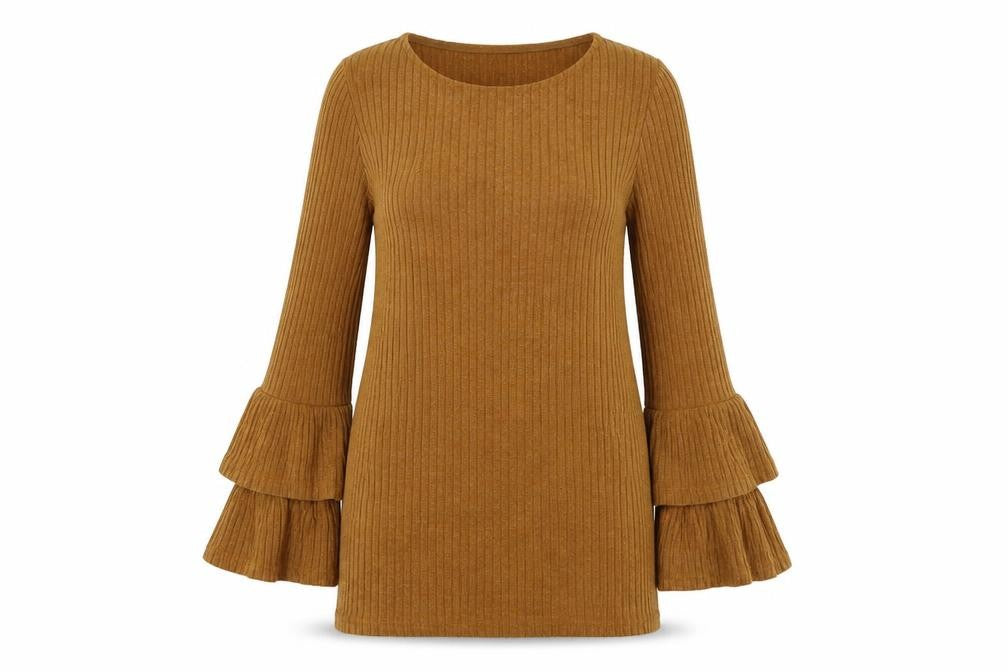 Parisian Womens Yellow   Pullover Jumper Size 12