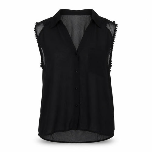 Glamorous Womens Black   Basic Blouse Size 12