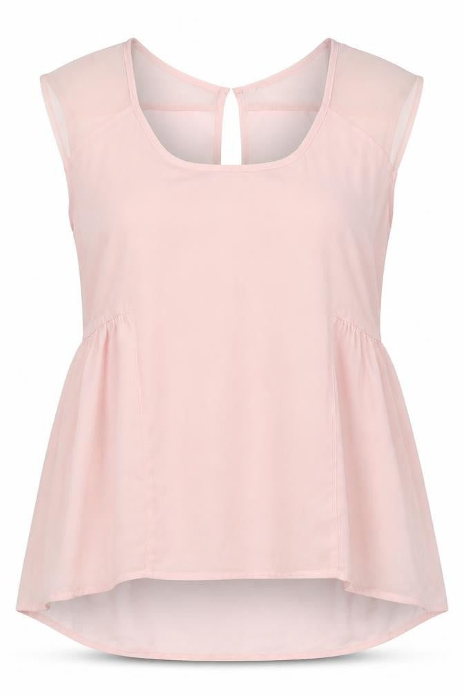 Bershka Womens Pink   Basic Blouse Size M