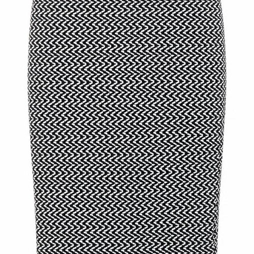 Pull & Bear Womens Grey Geometric  Straight & Pencil Skirt Size L