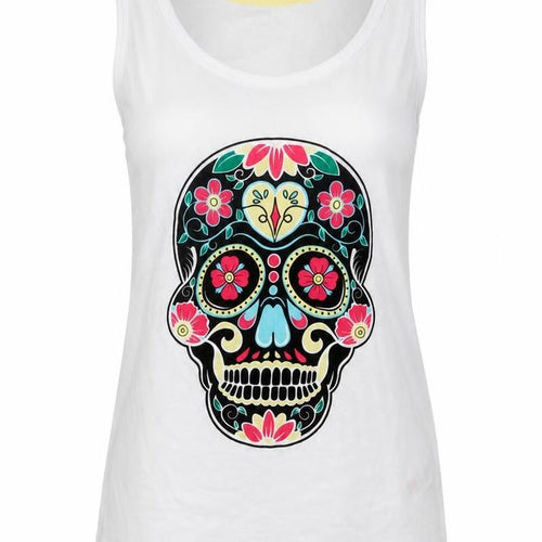 Pep & co Womens White   Basic Tank Size 8