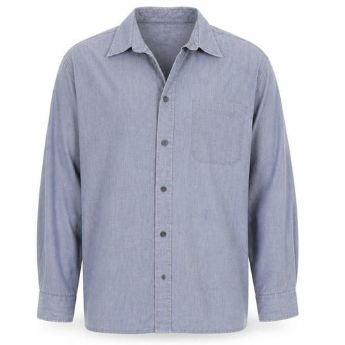 Oak Valley  Mens Blue    Button-Up Size L