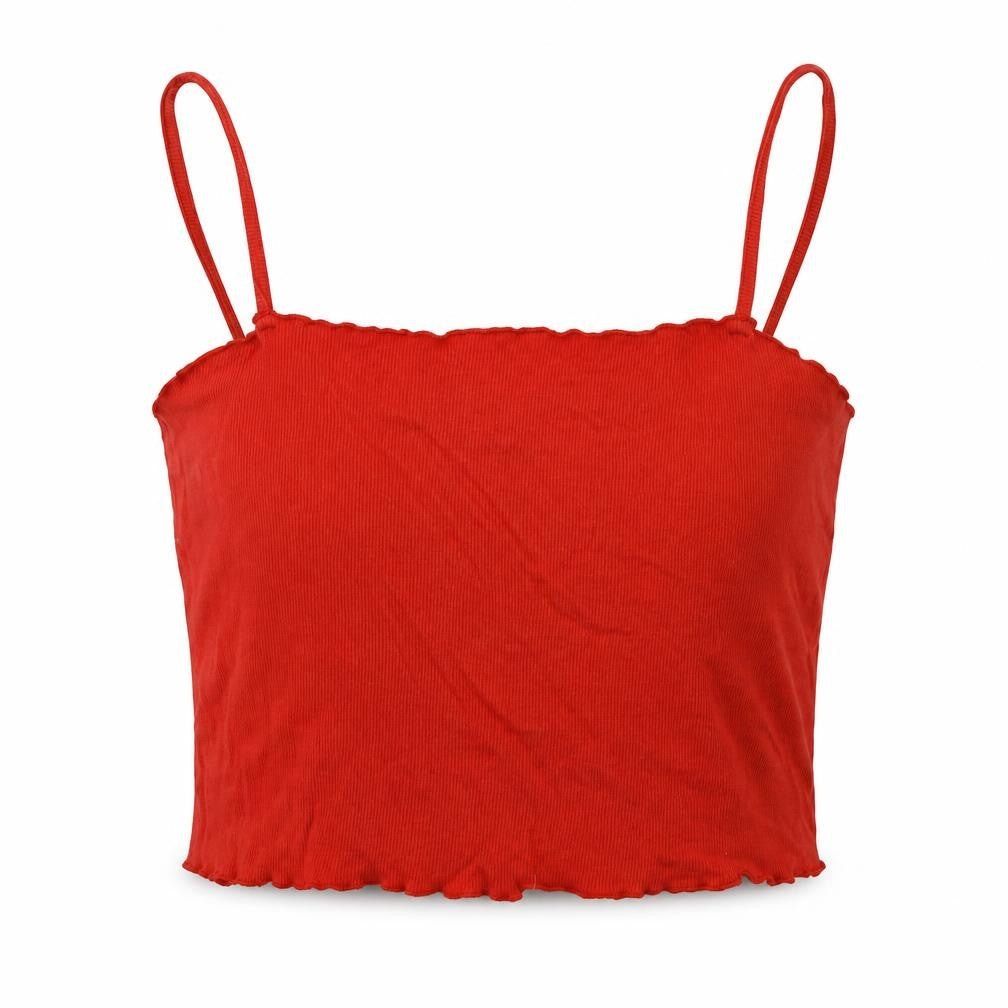 Topshop  Womens Red   Basic T-Shirt Size 16