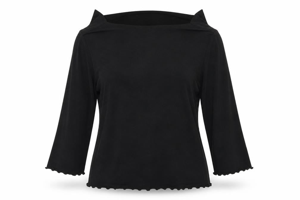 JONDEN Womens Black   Basic T-Shirt Size XL