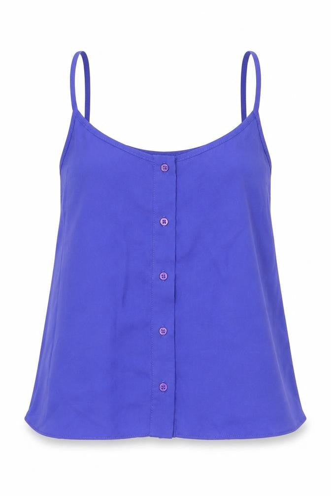 Topshop  Womens Blue   Basic T-Shirt Size 6