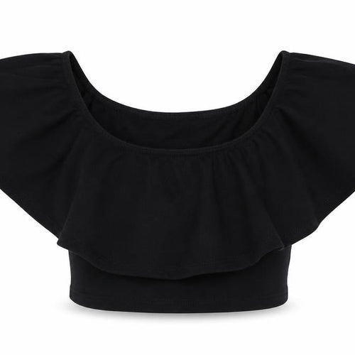 Miss Selfridge Womens Black   Cropped Tank Size 6