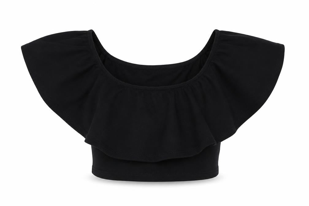 Miss Selfridge Womens Black   Cropped Tank Size 6