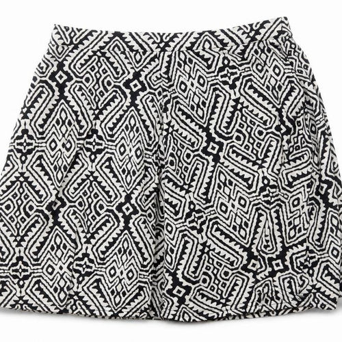 Dorothy Perkins Womens Multicoloured Geometric  A-Line Skirt Size 8