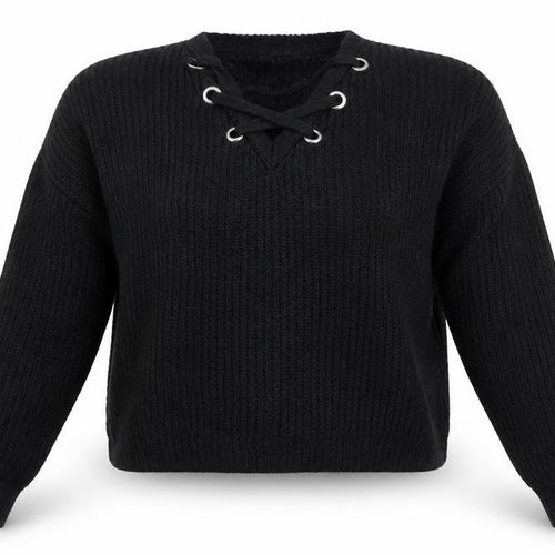 Papapya Womens Clear   Pullover Jumper Size M