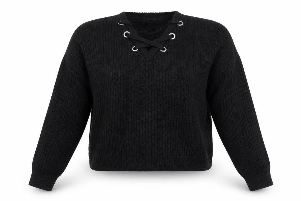 Papapya Womens Clear   Pullover Jumper Size M